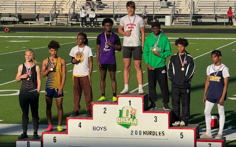 Bellefontaine Middle School’s Sechrest Takes 8th Place at State Peak