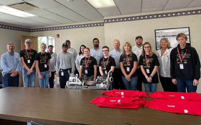 Benjamin Logan Robotics Club Connects with Local Businesses