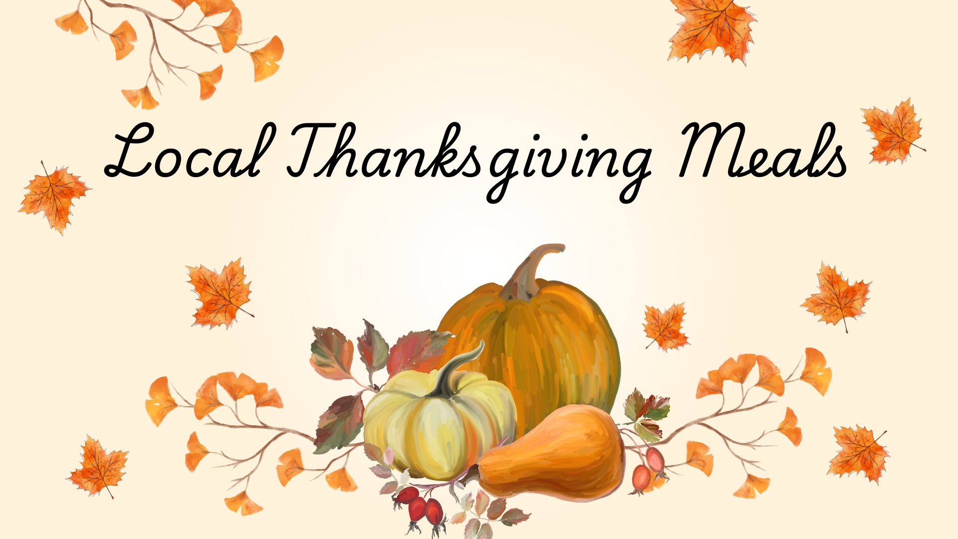 Local Organizations Offer Thanksgiving Meals