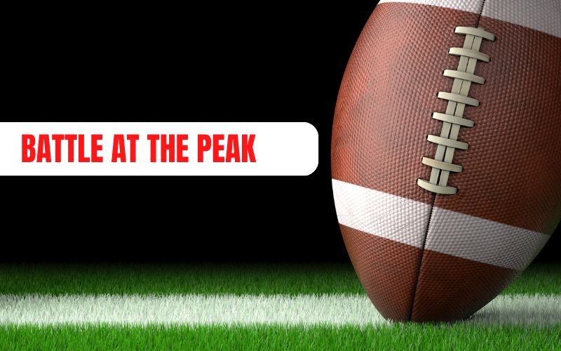 Football teams compete in annual Battle at the Peak