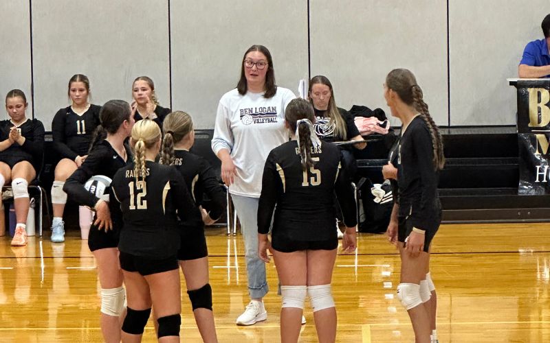 Middle School volleyball: Ben Logan, Bellefontaine, and WL-S