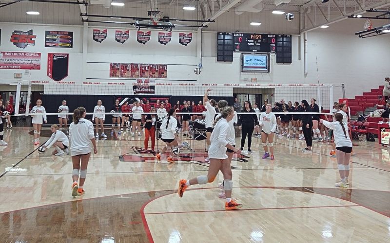 Lady Lakers hold on to beat Lady Tigers in four thrilling sets