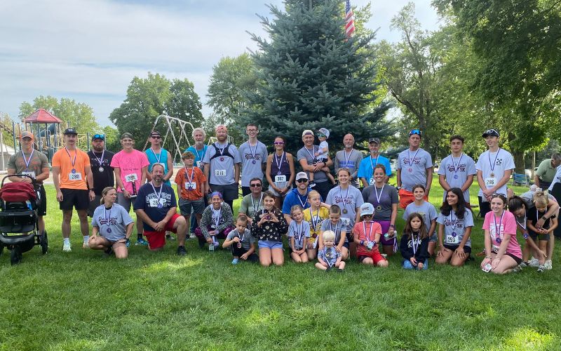 Strong turnout for 21st Rushsylvania Rockets 5K
