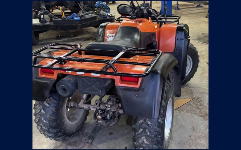 Sheriff seeks help finding stolen four-wheeler