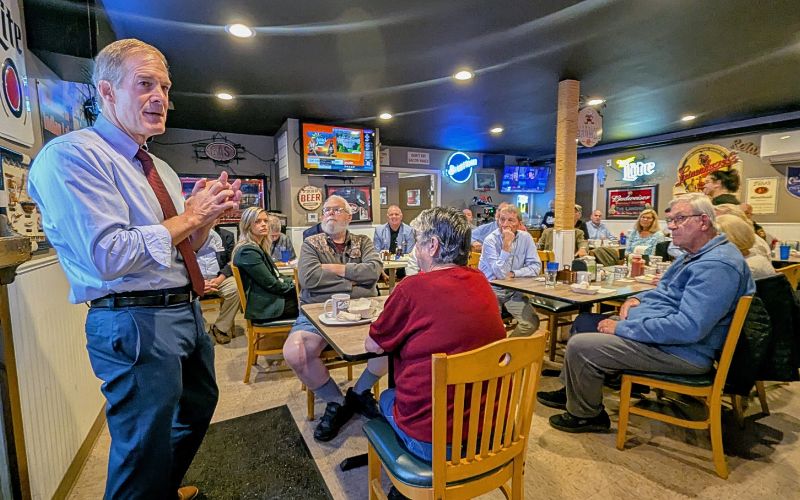 Congressman Jim Jordan visits Logan County GOP
