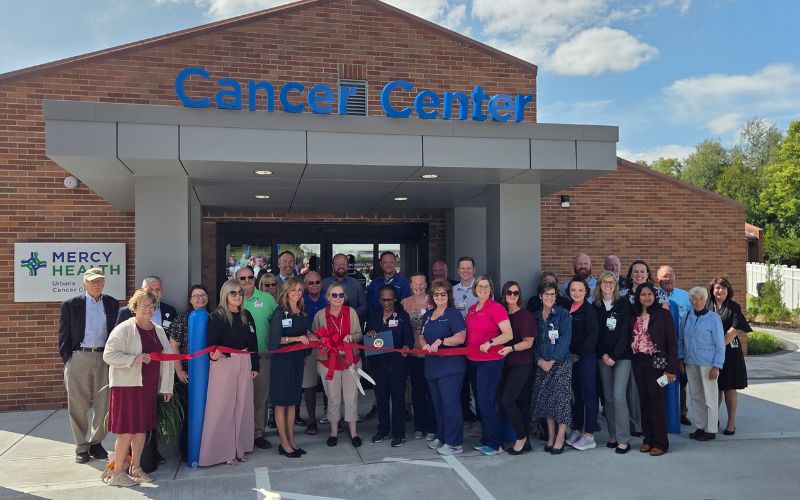 Mercy Health Urbana cuts the ribbon to new Cancer Center