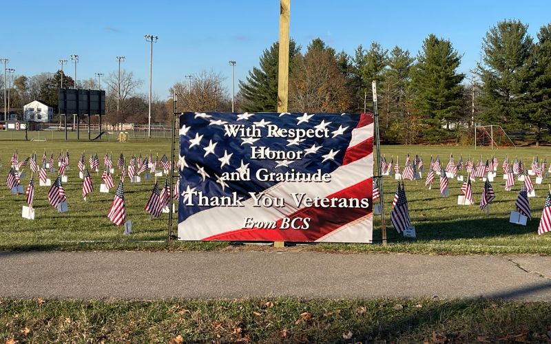 Bellefontaine City Schools to host Veterans Day Field of Honor