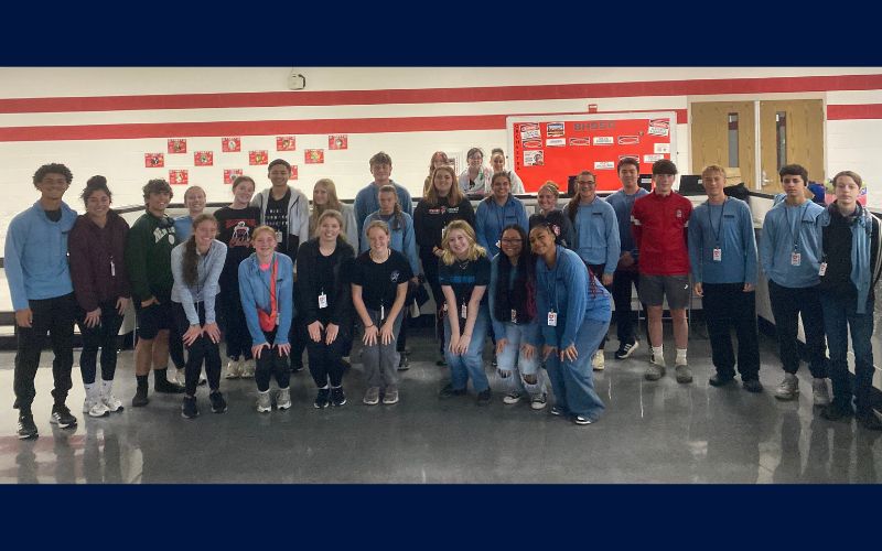 Bellefontaine students volunteer at Columbus Marathon