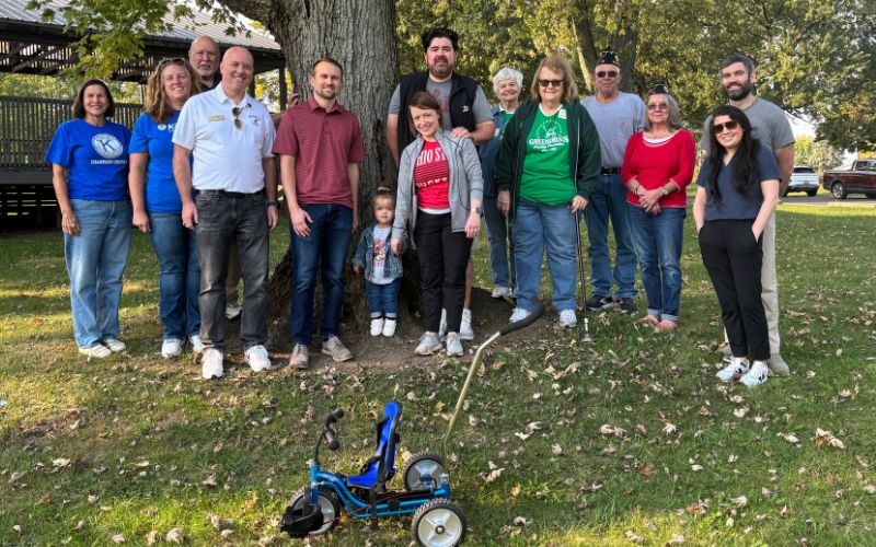 Urbana toddler receives custom Amtryke through community support