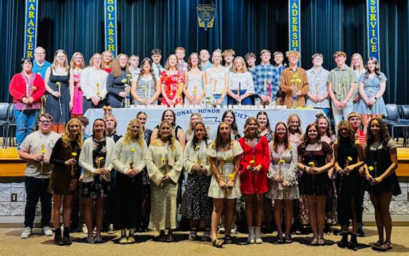 Benjamin Logan NHS inducts 45 new members