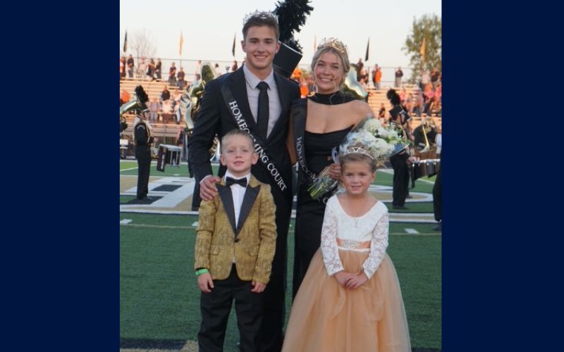 Benjamin Logan crowns 2025 Homecoming Royalty