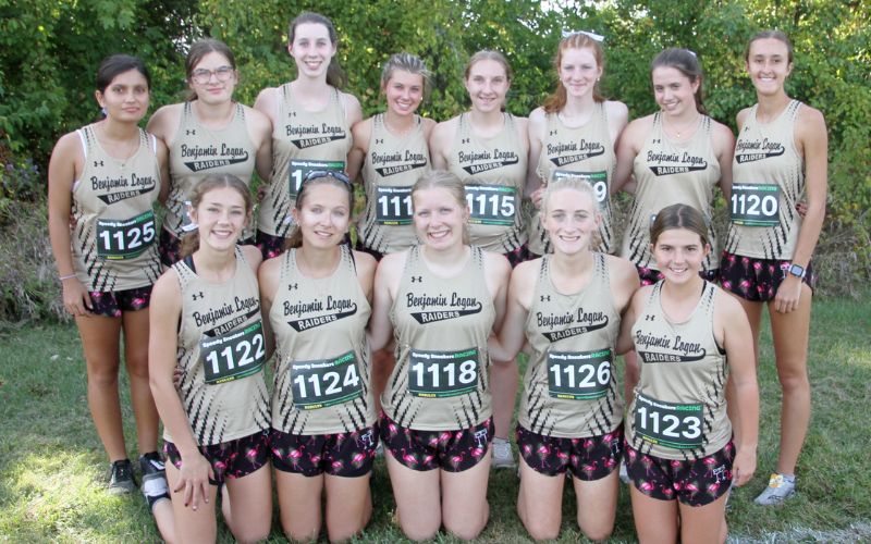 Benjamin Logan XC competes at Kenton Invitational