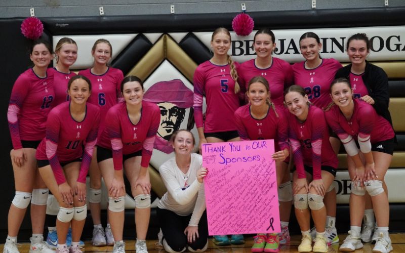 Raiders, Pirates battle on ‘Volley for a Cure’ Day