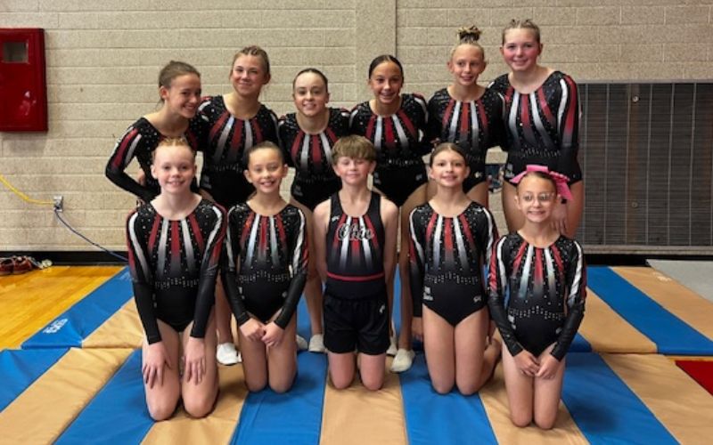 Gloria’s Tumbling shines at Bellefontaine meet