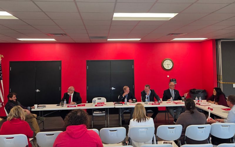 Triad board examines report card results, sets goals for improvement