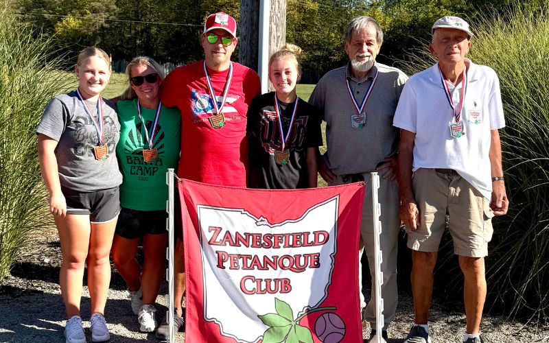 Zanesfield Petanque Club hosts Ohio Cup