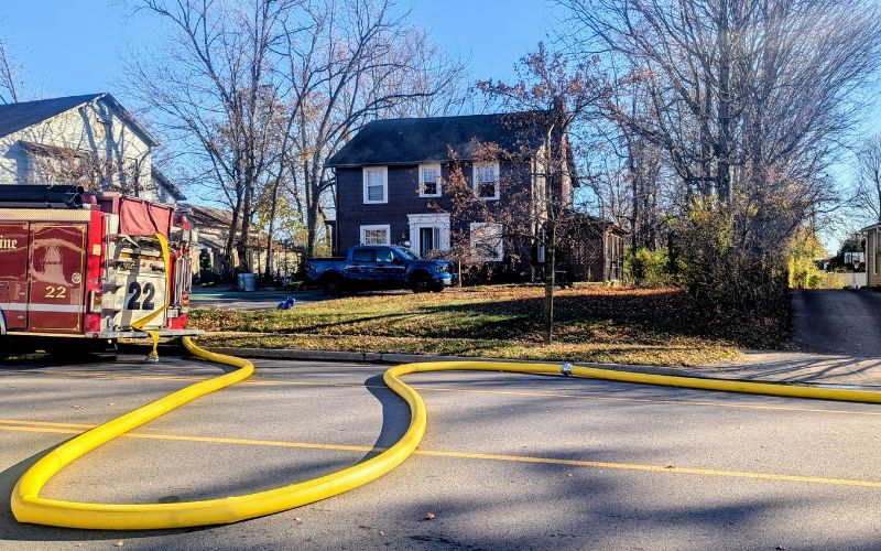 Fire crews respond to home on Sandusky Avenue