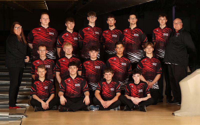 BHS bowling sweeps London, BL splits with Graham