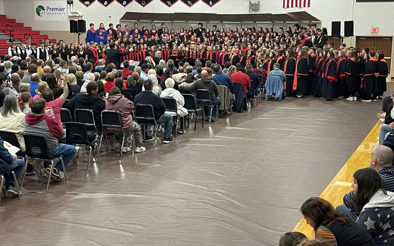 Area schools join voices for annual Fall Choir Festival