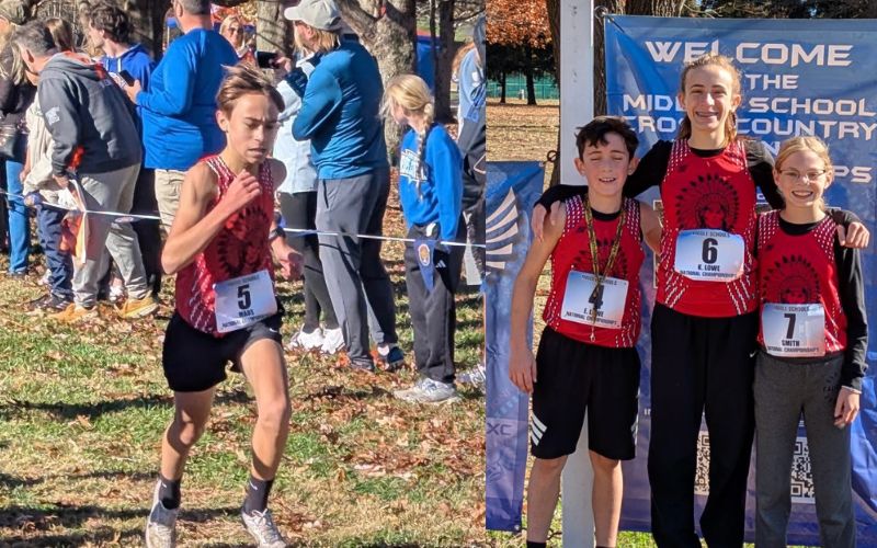 Smith earns All-American honors; Chiefs MS XC runners compete at Nationals