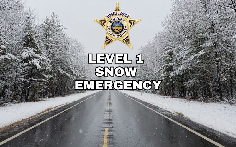 Snow, slideoffs, and winds impact Logan County over weekend