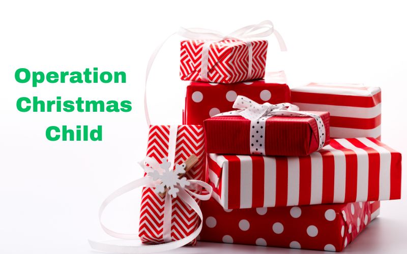 2025 Operation Christmas Child shoe box collection