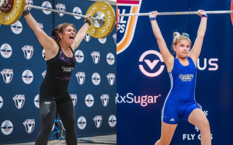 Sokolow sisters make waves in Youth Weightlifting