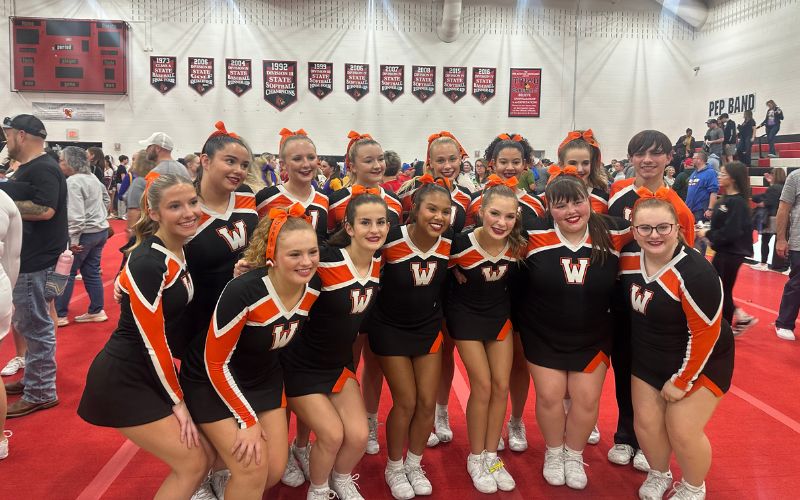 WL-S Cheerleaders earn runner-up at OHC competition