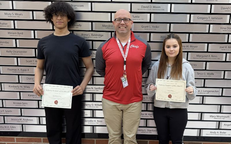 Eley, May named CPL Students of the Month