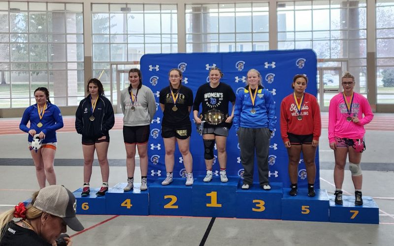 Local wrestlers compete in busy weekend on the mats