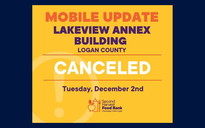 Inclement weather cancels food distribution