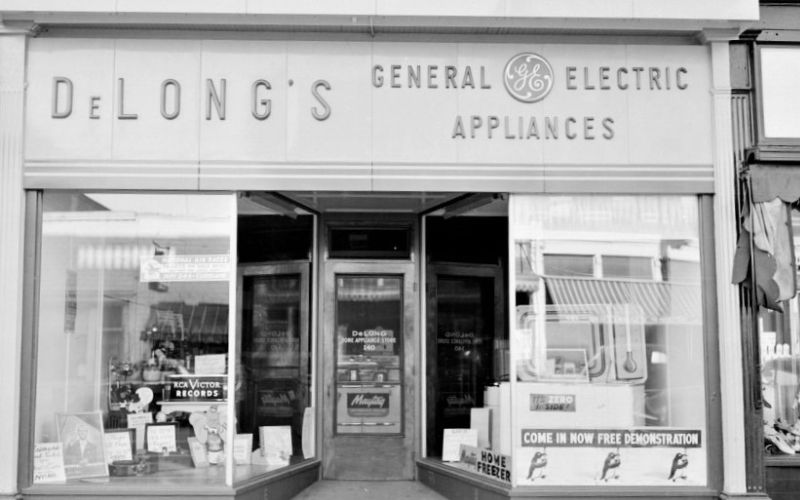 Logan County history: DeLong’s Appliance & Record Store